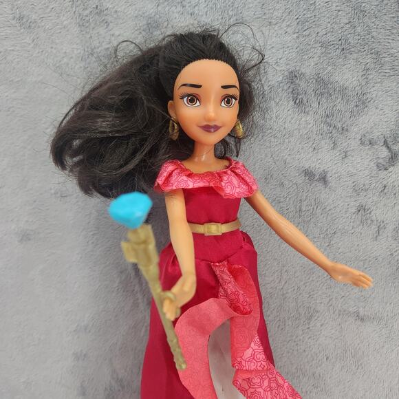 Elena of Avalor Disney Fashion Doll Princess & scepter 2015 Hasbro 12" - Picture 5 of 5